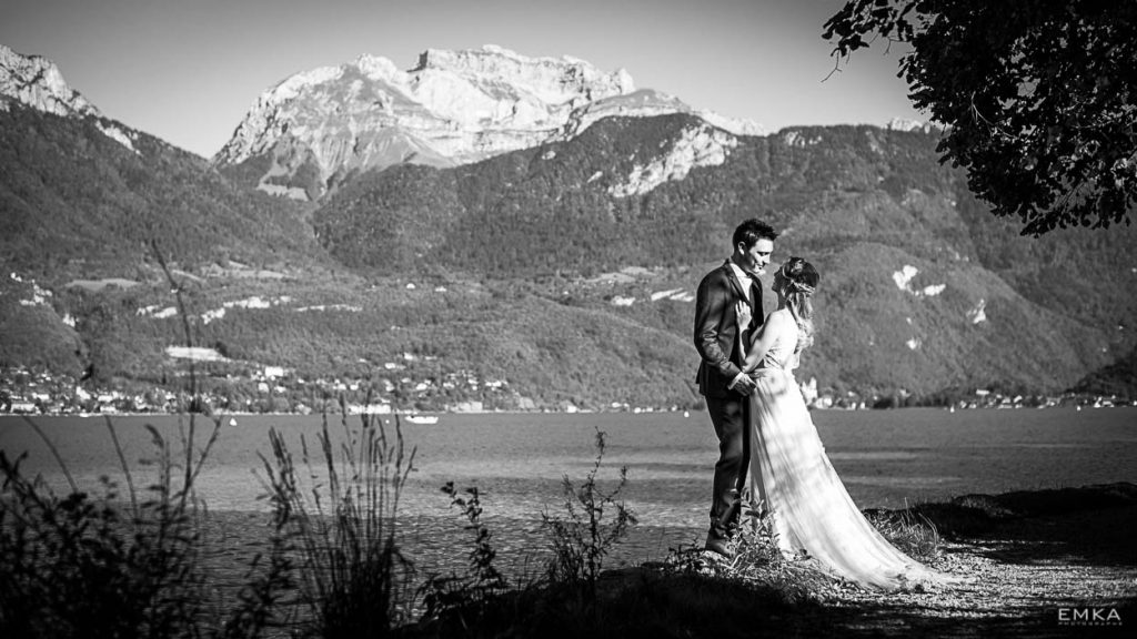 Photographe Mariage Annecy Elodie et Audric - Couple au bord du lac - Day After - Jour d'après