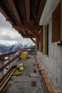 EMKA Photographe - Annecy - La Rosière - Reportage de Chantier - Balcon