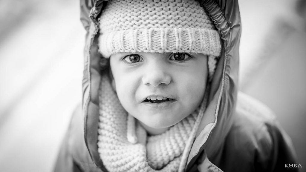 Séance lifestyle - Photo de famille - Portrait - Noir et blanc